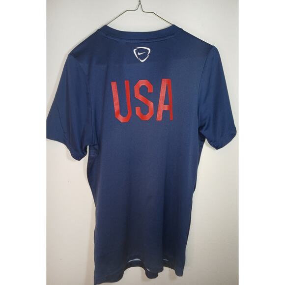 PARIS OLYMPICS TEAM USA NIKE MENS SOCCER JERSEY DRI-FIT SIZE (SMALL) - Picture 3 of 5
